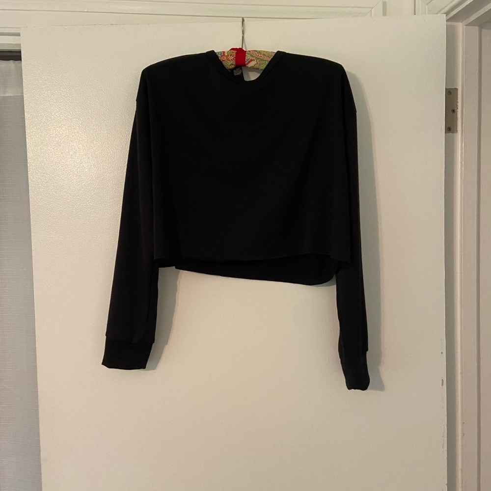 Forever 21 crop sweatshirt/shirt